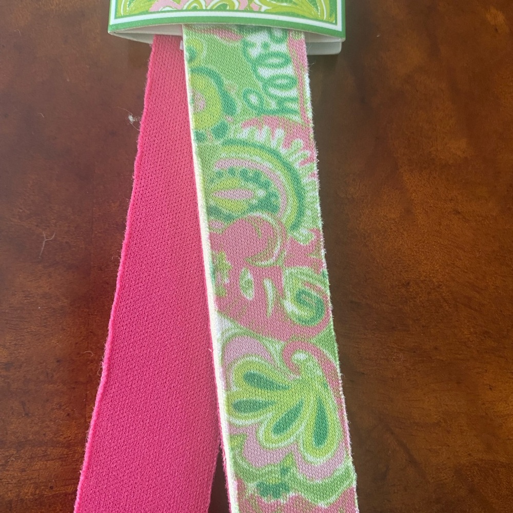 Lilly Pulitzer Sunglass Strap in Pink and Green Floral - Picture 4 of 6